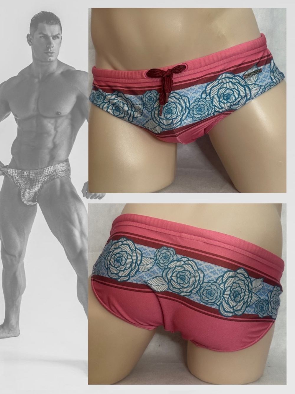Aronik Swimsuit Medium 31-33" waist Gently worn 75% polyester/25% elastane